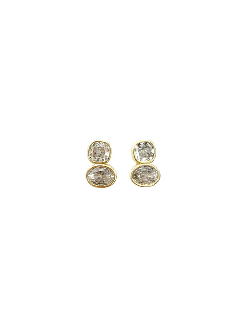 The Double Take | Crystal Statement Earrings